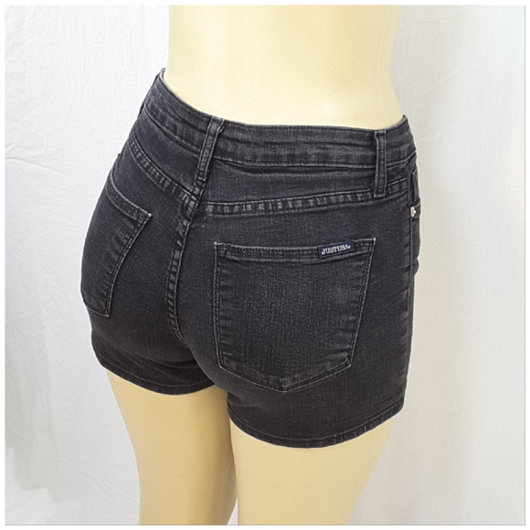 JUST USA, MADE IN USA, Denim Shorts, size Medium - Picture 5 of 8